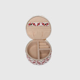 Louenhide Sisco Round Jewellery Box - Retro Pink | Minimax