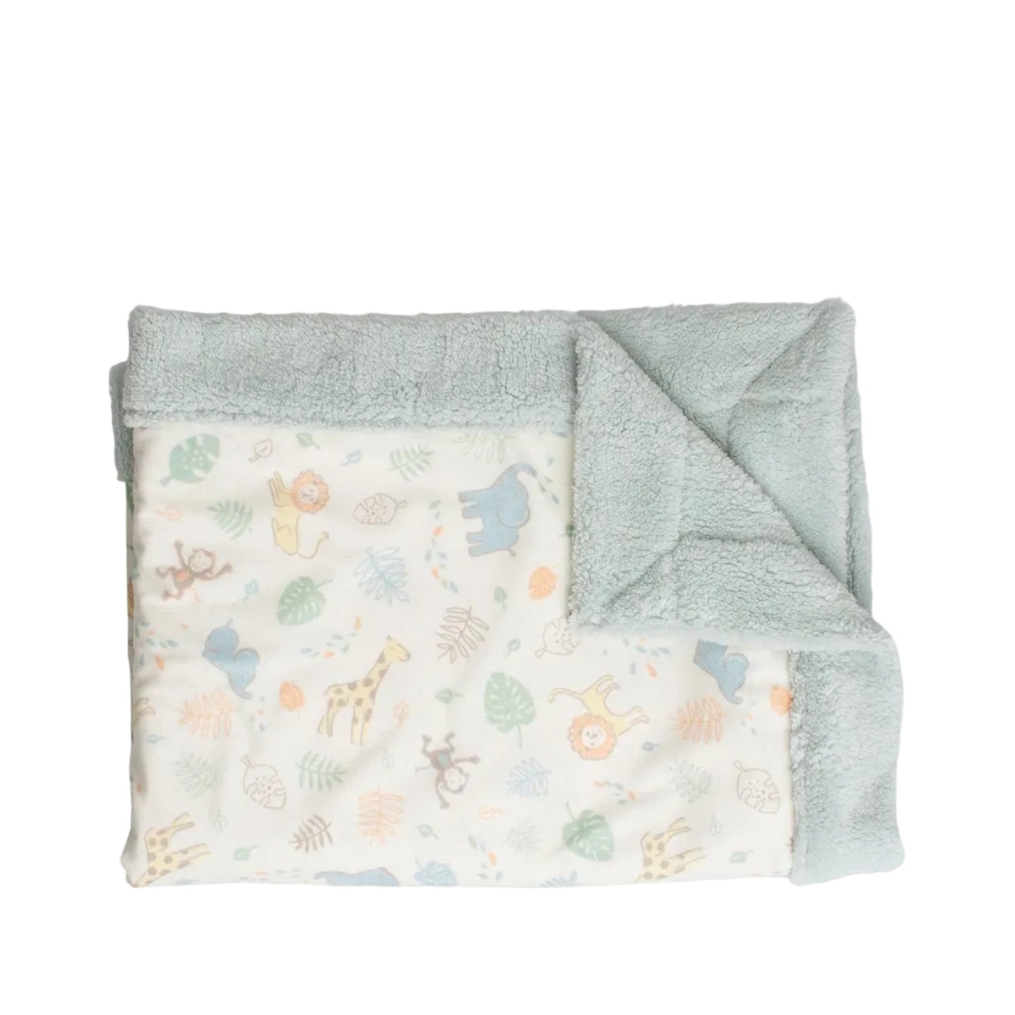 Little Linen Savanna Giraffe Snuggle Blanket | Minimax