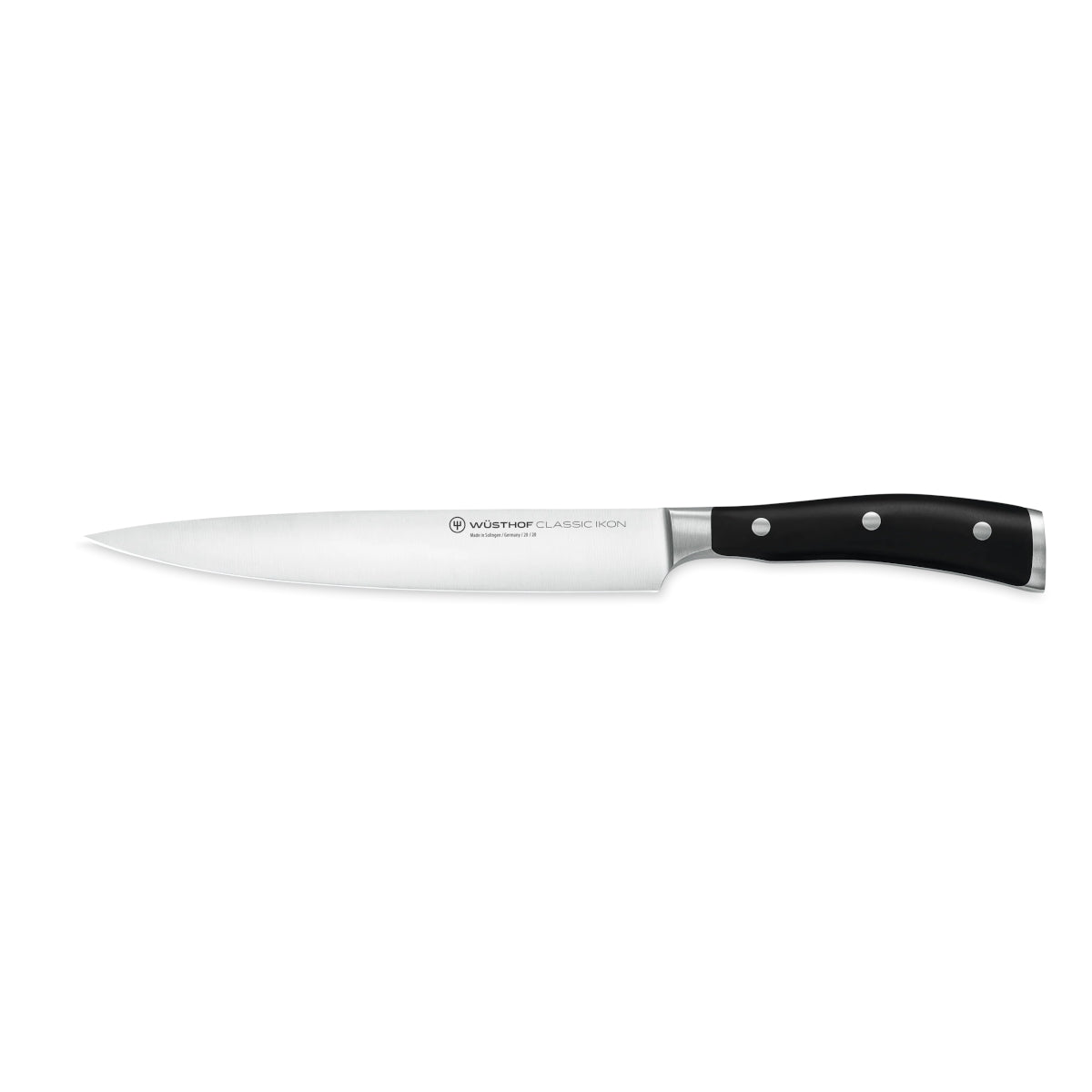 Wusthof Classic Ikon Black 3-Piece Chef's Knife Set | Minimax
