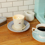 Paddywax Bistro Cappuccino Ceramic Candle 226G