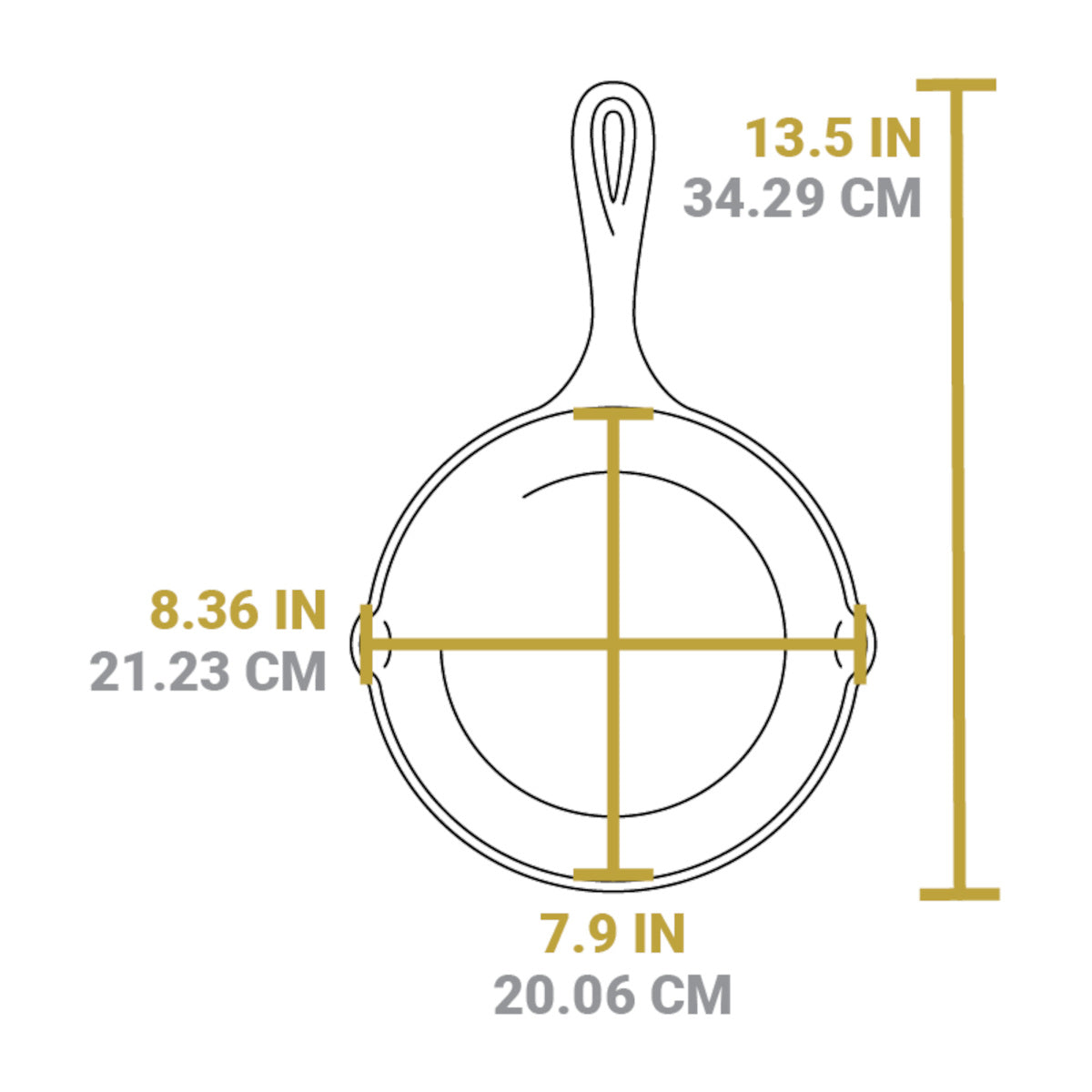 Lodge Chef's Skillet Set 3 Piece | Minimax