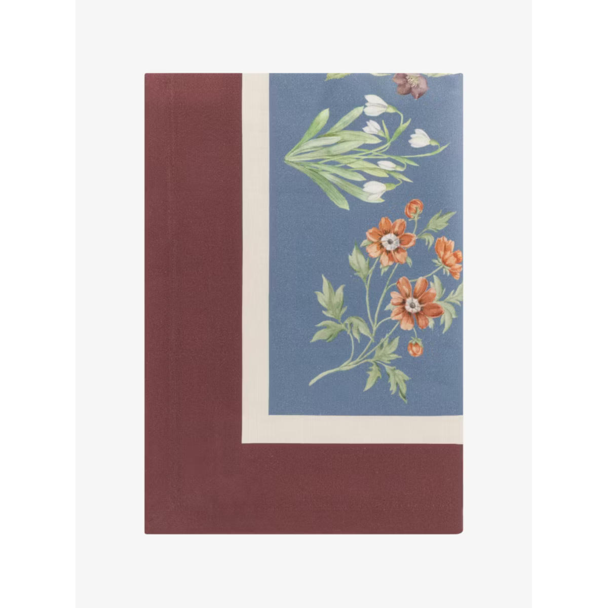 Tessitura Toscana Telerie Pernilla Cotton Tablecloth Floral 160x230cm