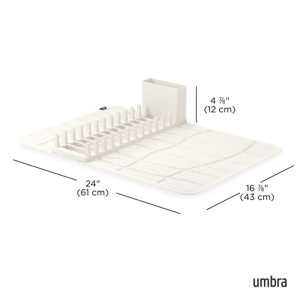 Umbra Udry Ultra Drying Rack With Mat Sand