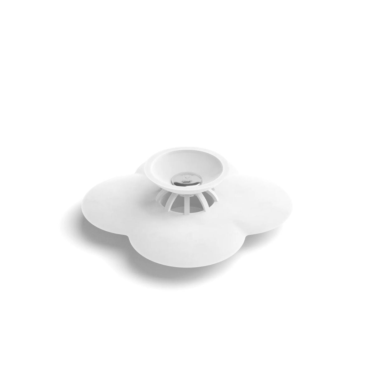 Umbra Bloom Drain Stop & Hair Catcher White