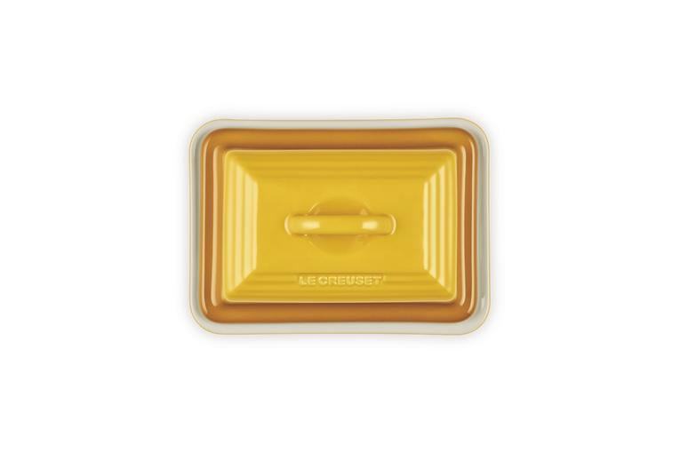 Le Creuset Stoneware Butter Dish Nectar 17cm | Minimax