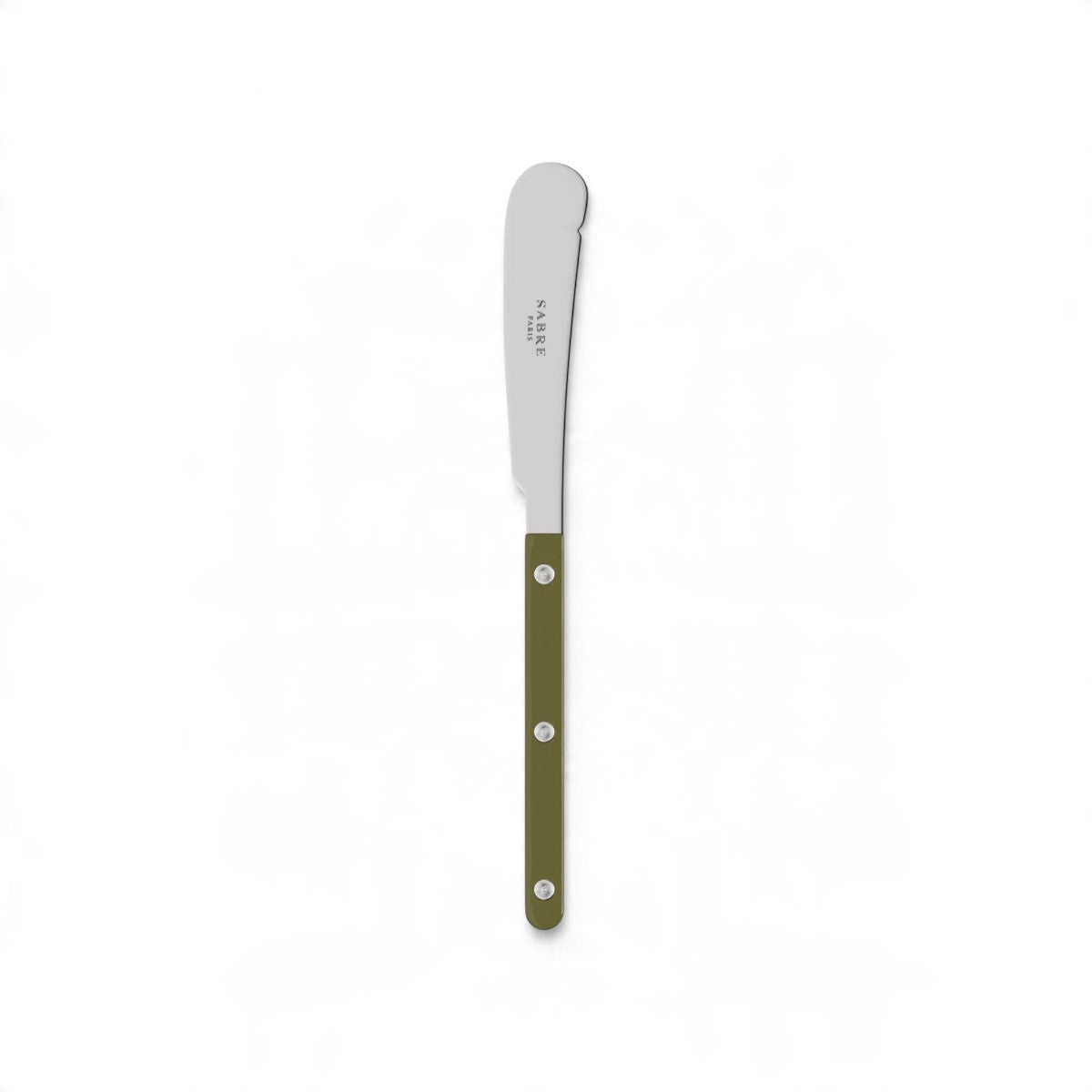 Sabre Paris Bistrot Solid Butter Knife Green Fern