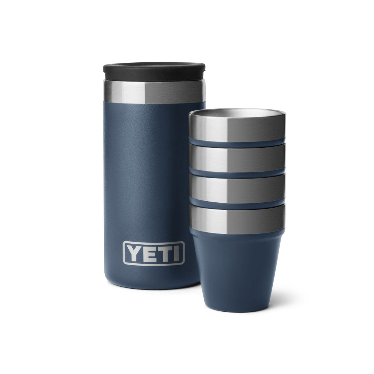 YETI Shot Glasses with Case Navy 50ml