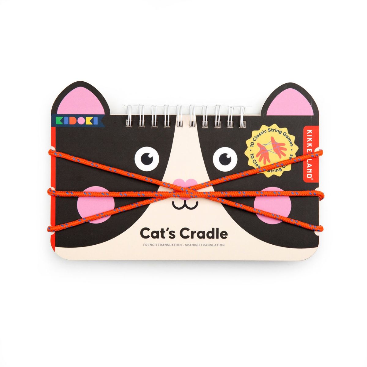 Kikkerland Kidoki Cat's Cradle Assorted (Price Per Item) | Minimax - with two kids - red