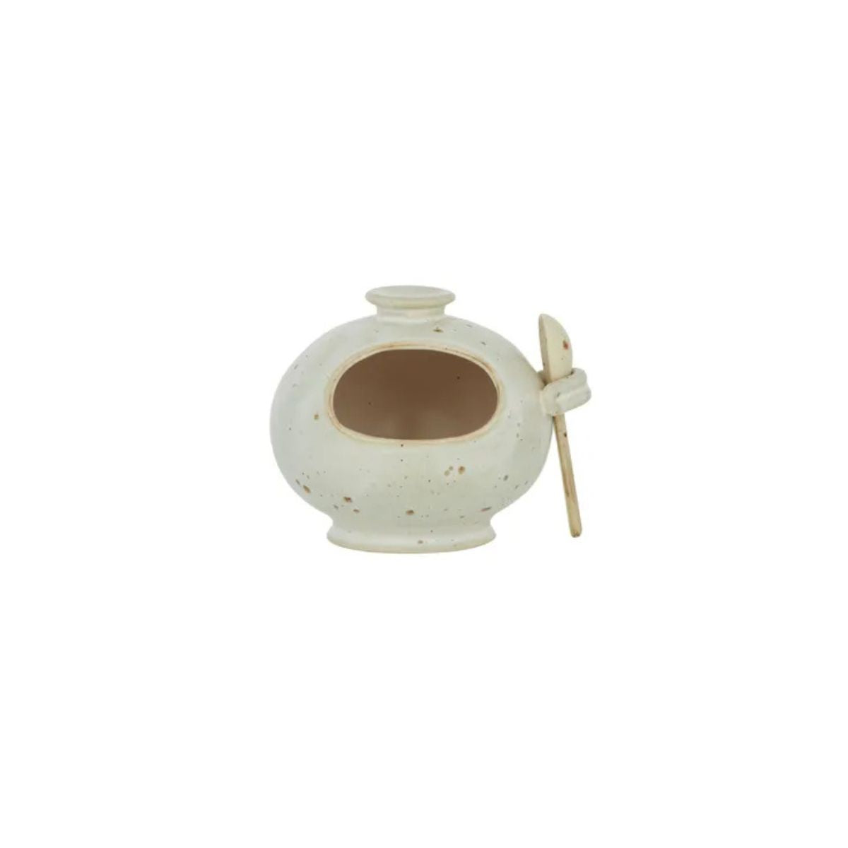 Assemble Francis Ceramic Salt Pig 5 x 12.5 x 12.5cm