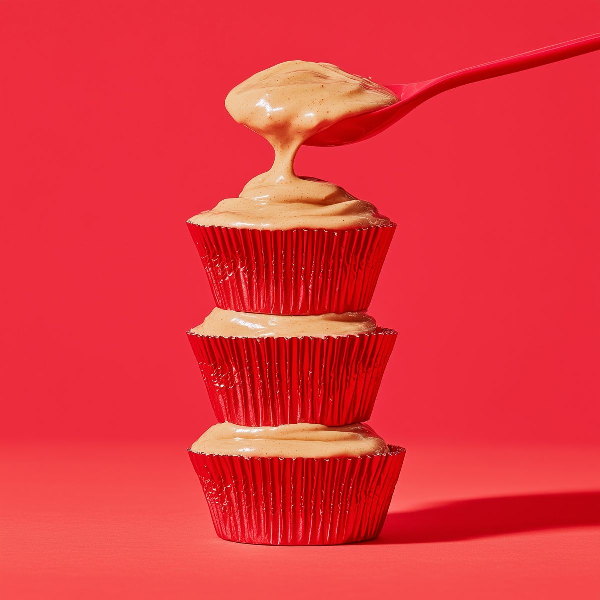 Papyrus Foil Baking Cups Red Pack of 50
