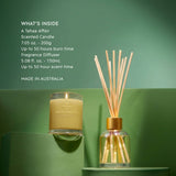 Glasshouse Fragrances A Tahaa Affair Candle and Diffuser Gift Set 2026 | Minimax