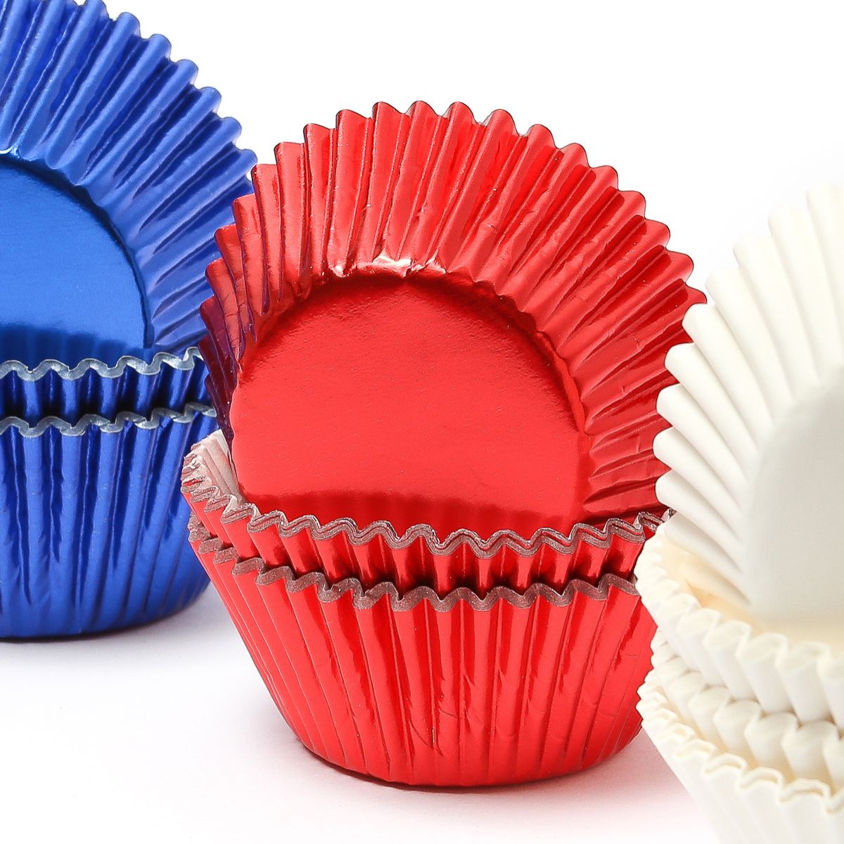 Papyrus Foil Baking Cups Red Pack of 50