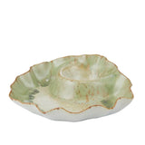 Assemble Ciotola Ceramic Dish Green 26.5 x 24 x 5.5cm