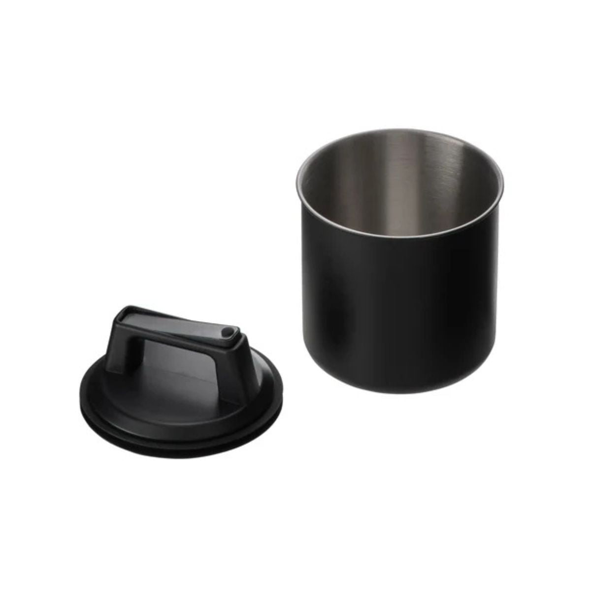 Leaf & Bean Airtight Stainless Steel Canister Black