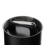 Leaf & Bean Airtight Stainless Steel Canister Black