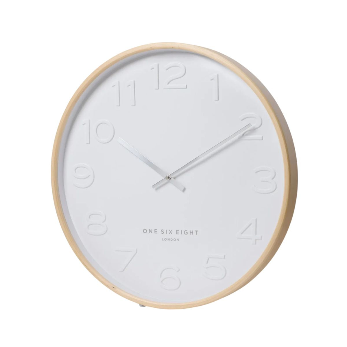 Clock Obsession Bella Wood Clock White 41cm