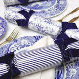 The Paperie Portmerion Spode Luxury Crackers Blue Italian 32cm Set Of 6