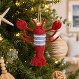 Florabelle Lennie Hanging Lobster Tree Decoration 10cm