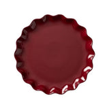 Ecology Ruffle Round Platter Elderberry 32cm