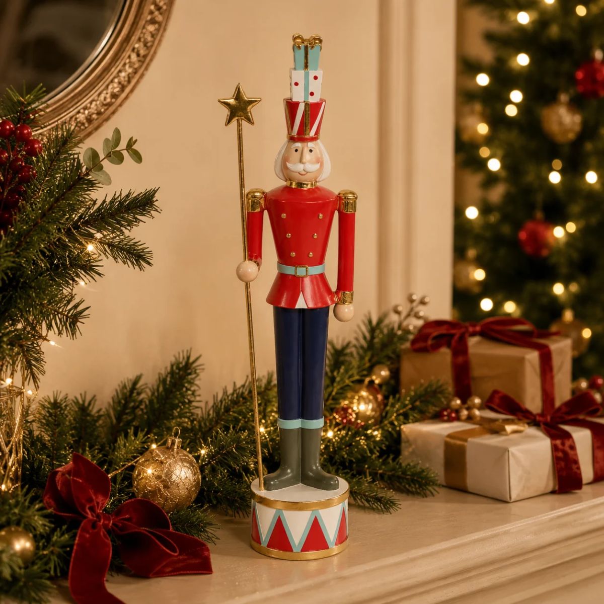 Florabelle St James Nutcracker With Star 46cm