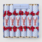 Florabelle Lobster Stripe Crackers box of 6