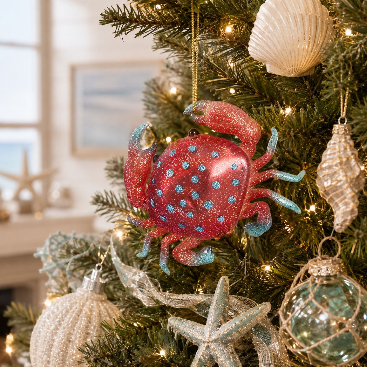 Florabelle King Crab Decoration Red 11cm