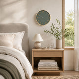 Clock Obsession Wallace Wood Clock Green 30cm