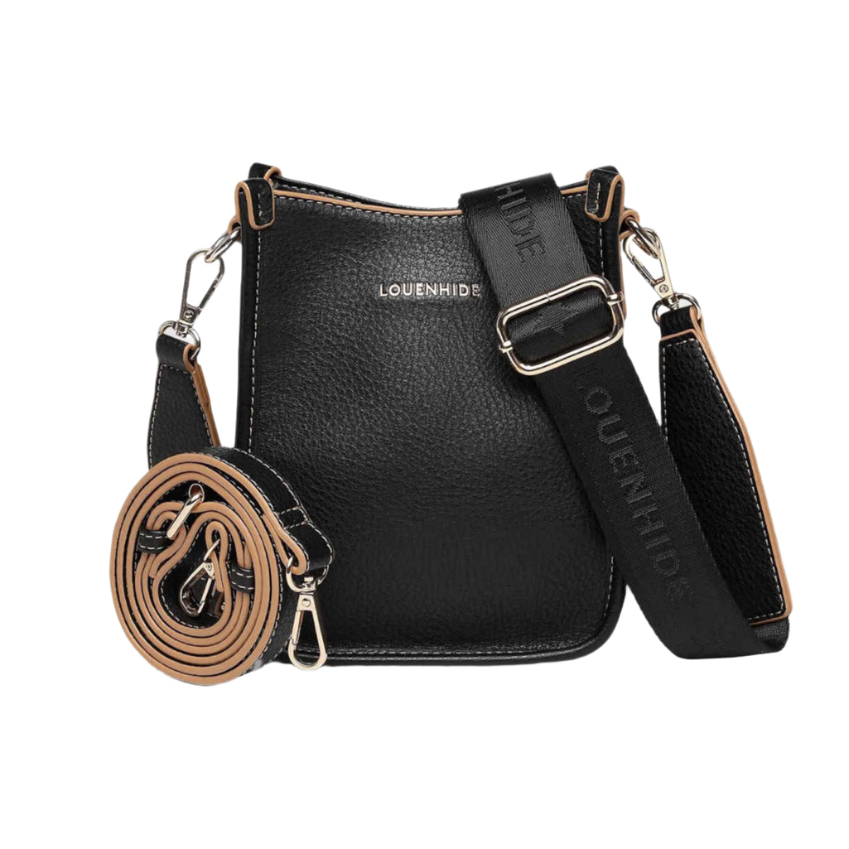 Louenhide Parker Phone Crossbody Bag Black | Minimax