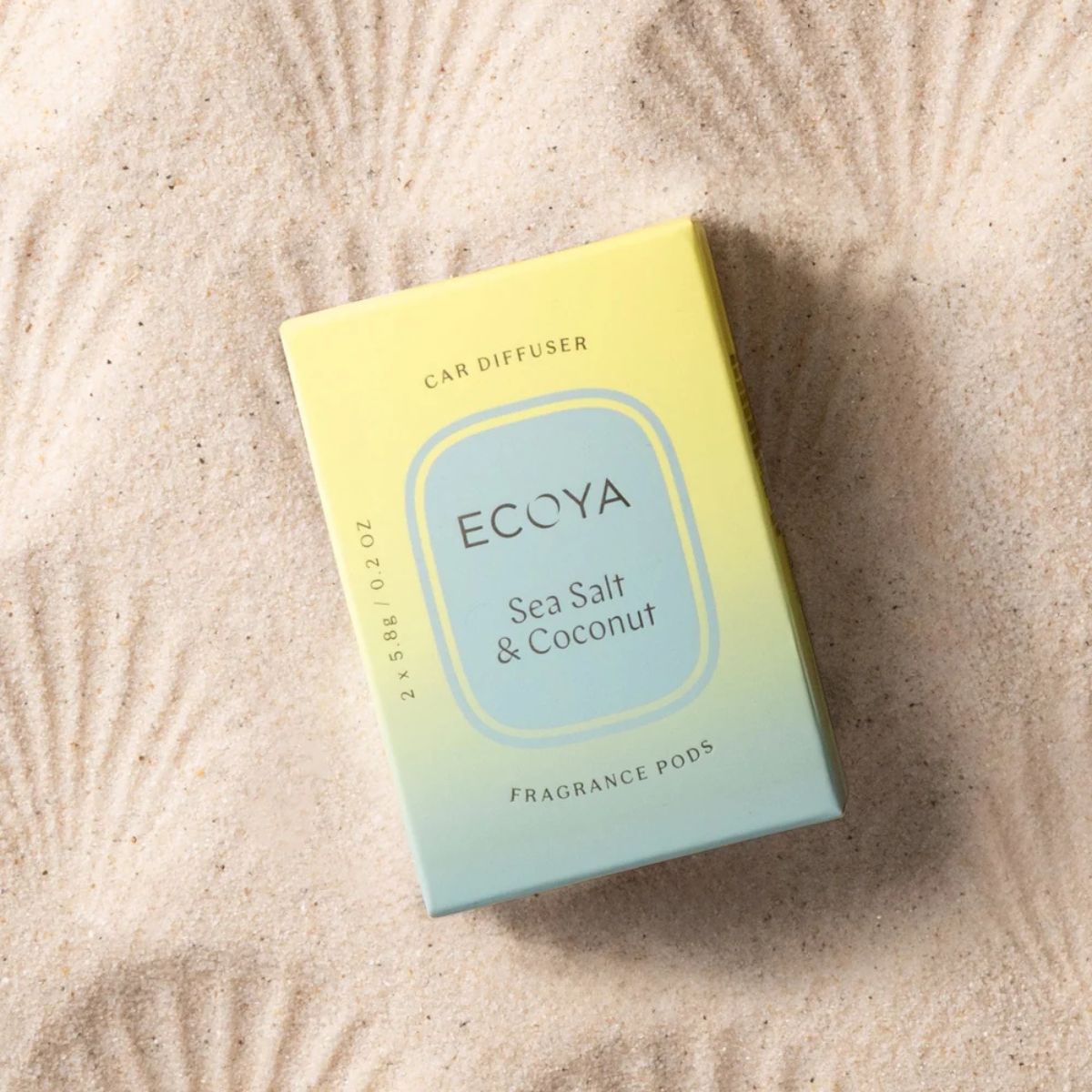 Ecoya Sea Salt Coconut Car Diff Refill Pods 300ml