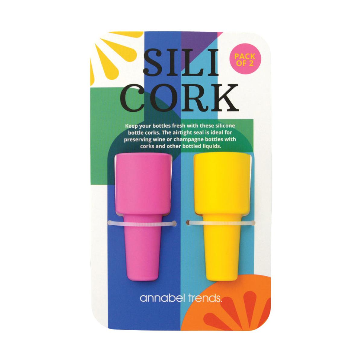 Annabel Trends Silicork Stopper Set of 2