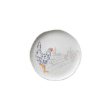 Ceramiche Fabbro Hen Tractor Platter 36cm