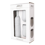 Avanti Double Wall Insulated Wine Traveller Set Dove Grey | Minimax