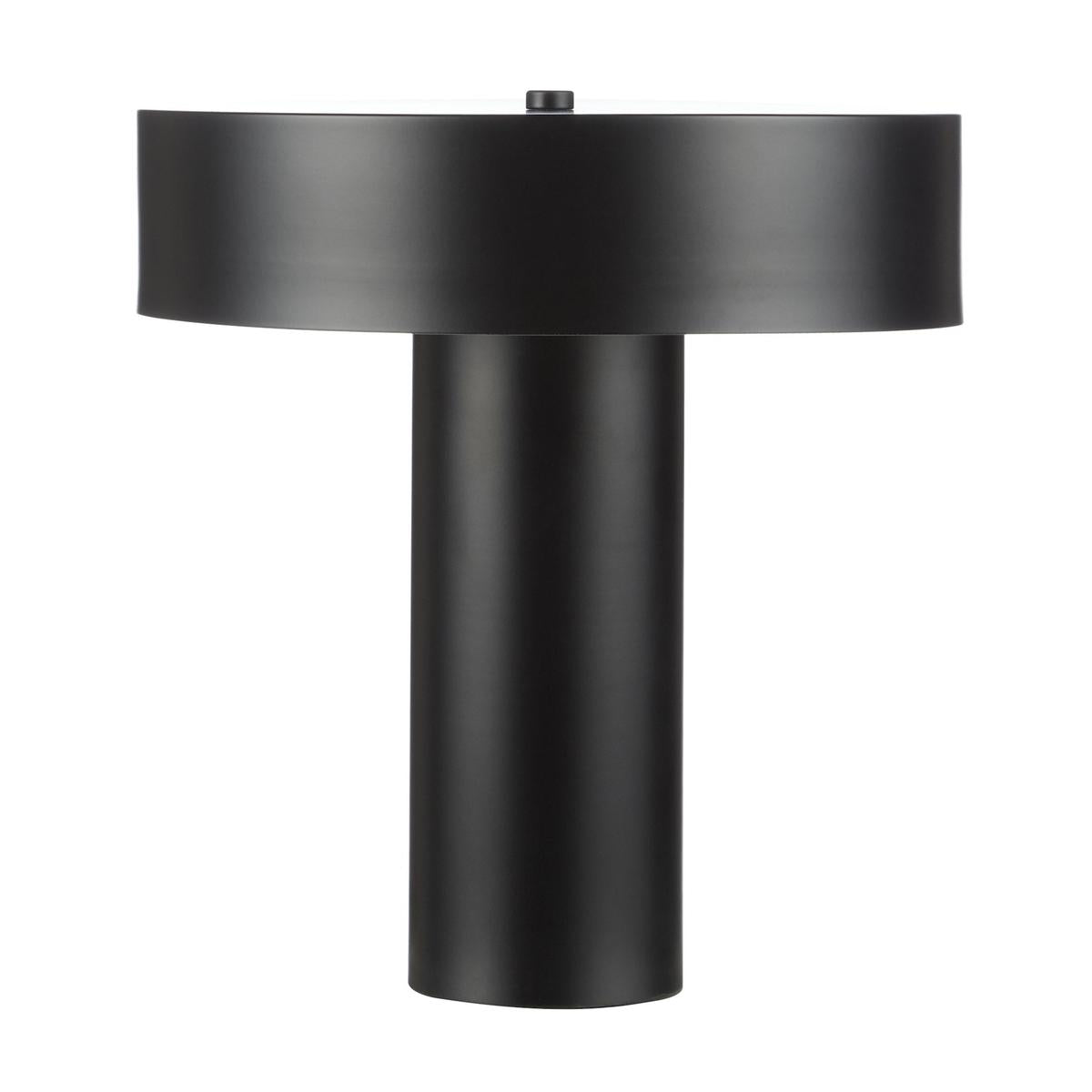Amalfi Thiago Metal Table Lamp Black 30x30x33cm