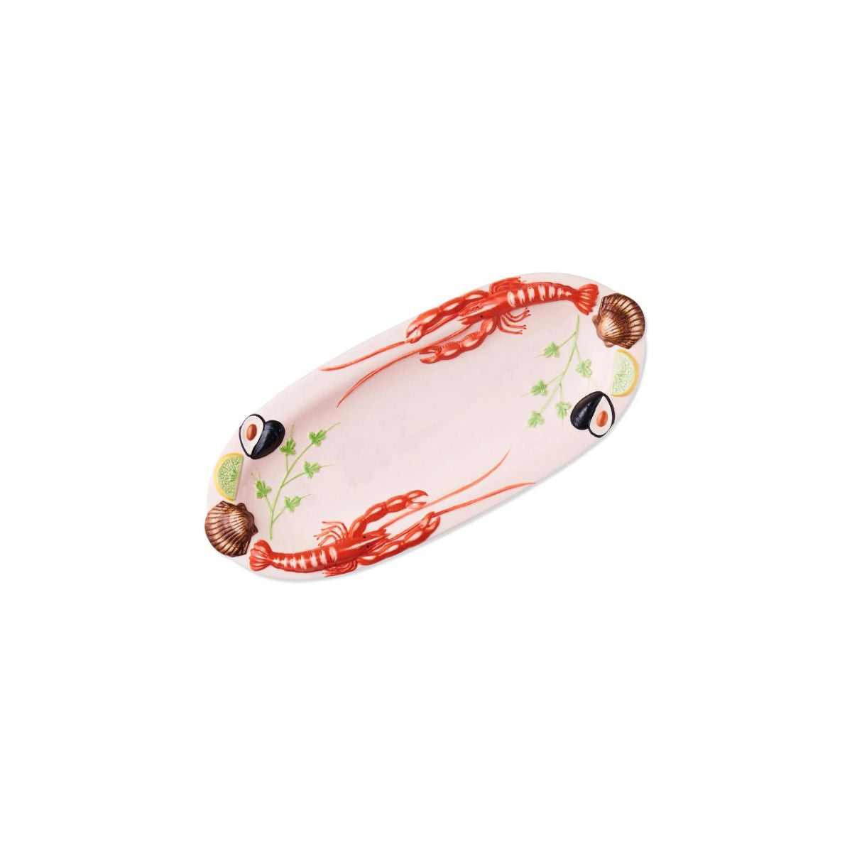 Kip&Co Lobster Bisque Oval Platter Small 14x34cm