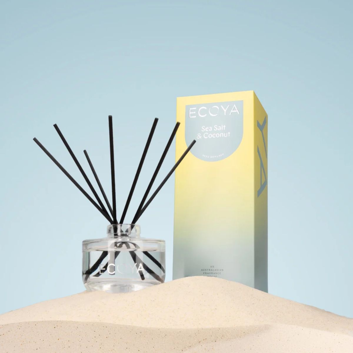 Ecoya Sea Salt Coconut Mini Reed Diffuser 50ml