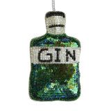Vixen & Velvet Gin Sequin Decoration 13cm | Minimax