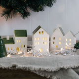 Mediterranean Market Lucia Green/Natural LED House Trio