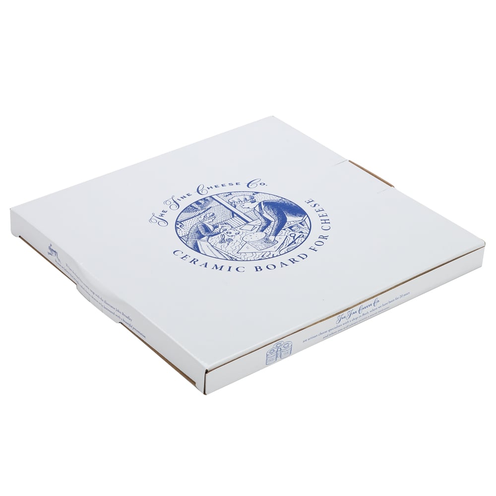 The Fine Cheese Co. Ceramic Cheese Plater 30cm | Minimax - packaging
