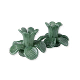 Kip&Co Flower Top Candle Holder Pistachio (Set of 2) | Minimax