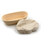 Brunswick Bakers Oval Bread Banneton with Lining 35cm | Minimax