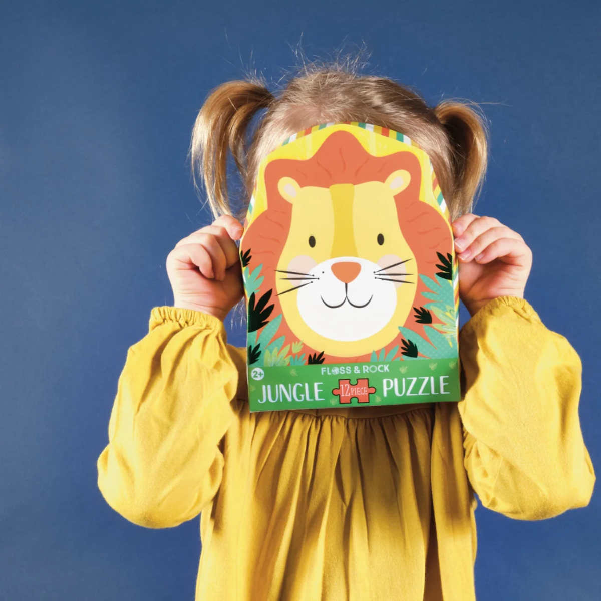 Floss & Rock Lion Shaped Puzzle 12 Piece | Minimax