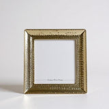 Flair Gifts Wide Border Hammer Frame Gold 4×4" | Minimax