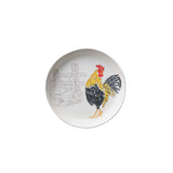 Ceramiche Fabbro Rooster Farm Shallow Bowl 34cm