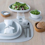 Lind DNA Curve Placemat Osyter White Large | Minimax