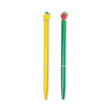 Designworks Ink Metal Ballpoint Icon Pen Fruit Set of 2 | Minimax
