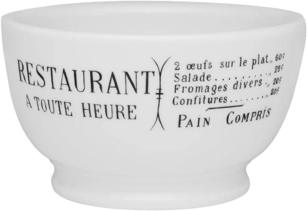Pillivuyt Brasserie Cafe au Lait Bowl 14cm