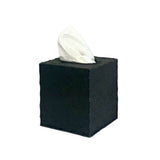 Flair Gifts Square Tissue Box Black Weave | Minimax