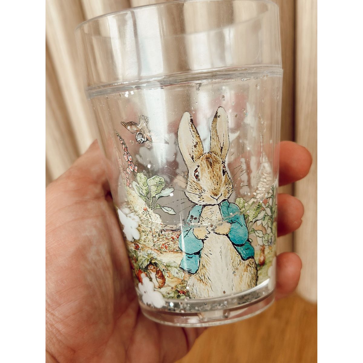 Peter Rabbit Glitter Beaker | Minimax