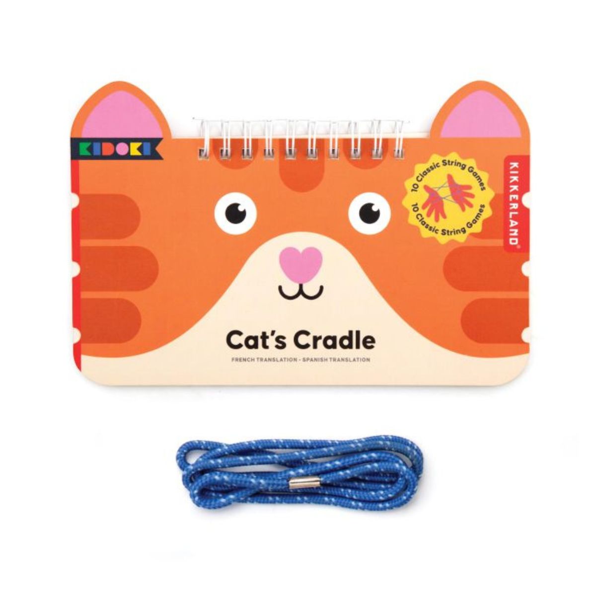Kikkerland Kidoki Cat's Cradle Assorted (Price Per Item) | Minimax - with two kids - blue