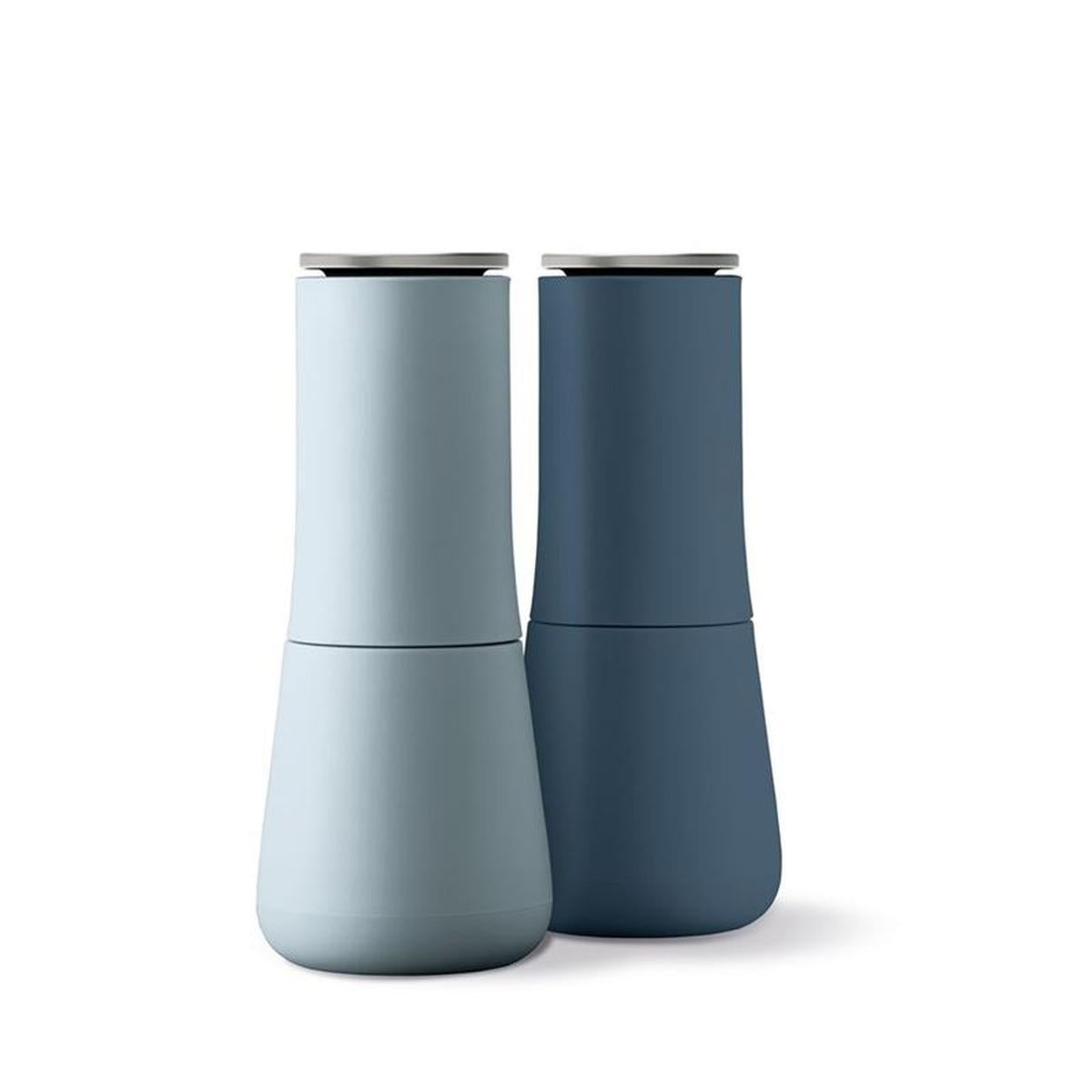 Joseph Joseph Milltop Salt & Pepper Mill Set Sky | Minimax